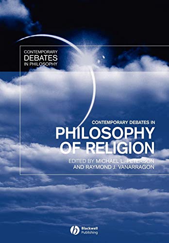CONTEMPORARY DEBATES IN PHILOSOPHY OF RELIGION; ED. BY MICHAEL L. PETERSON. Cover