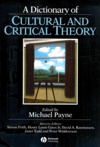 A dictionary of cultural and critical theory Cover