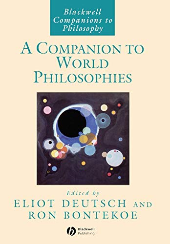 A companion to world philosophies Cover