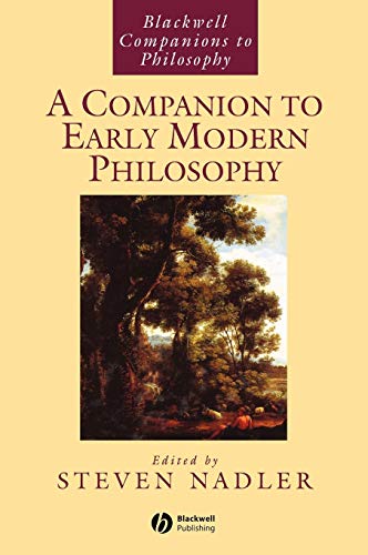 A companion to early modern philosophy Cover