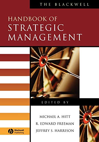 The Blackwell handbook of strategic management Cover