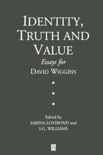 Identity, Truth and Value Cover