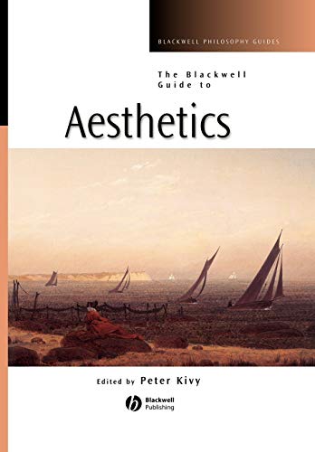 The Blackwell guide to aesthetics Cover