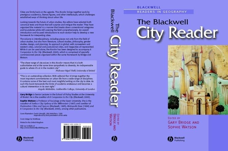 The Blackwell city reader Cover