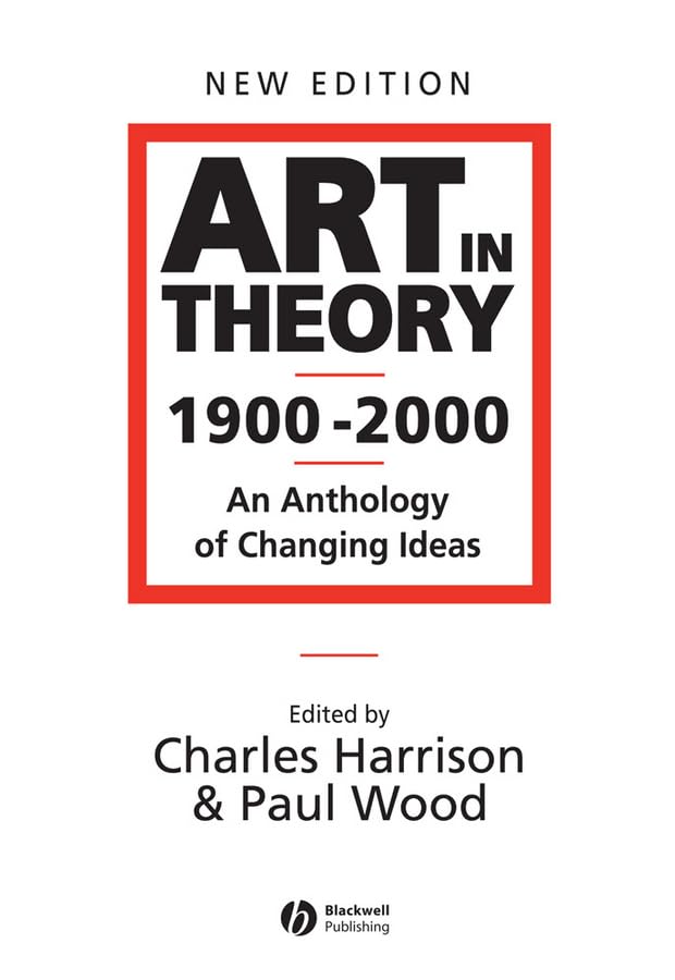 Art in theory, 1900-2000 Cover