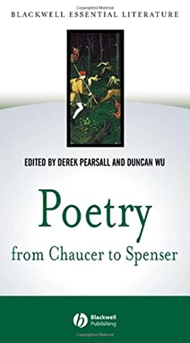 Poetry from Chaucer to Spenser Cover