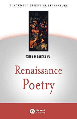 Renaissance poetry Cover