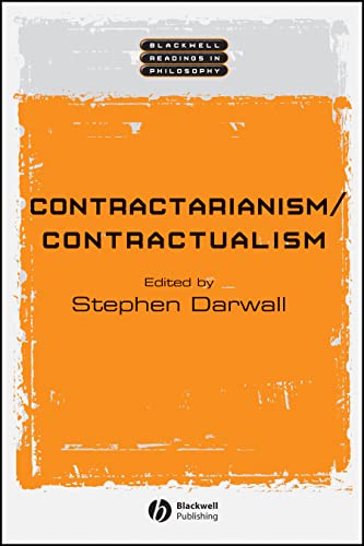 Contractarianism, Contractualism (Blackwell Readings in Philosophy) Cover