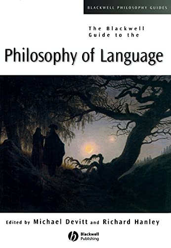 The Blackwell guide to the philosophy of language Cover