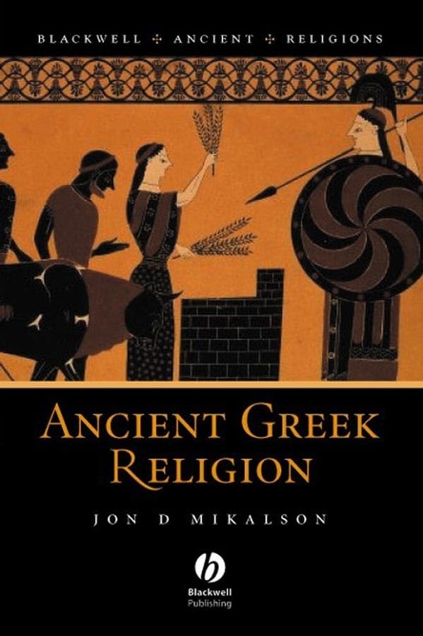ANCIENT GREEK RELIGION. Cover