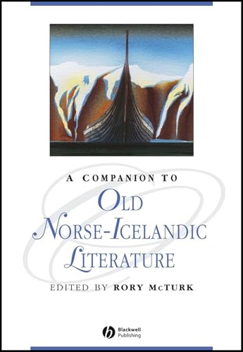 COMPANION TO OLD NORSE-ICELANDIC LITERATURE; ED. BY RORY MCTURK. Cover