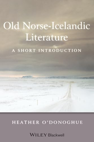 OLD NORSE-ICELANDIC LITERATURE: A SHORT INTRODUCTION. Cover