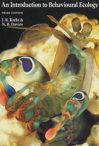 An introduction to behavioural ecology Cover