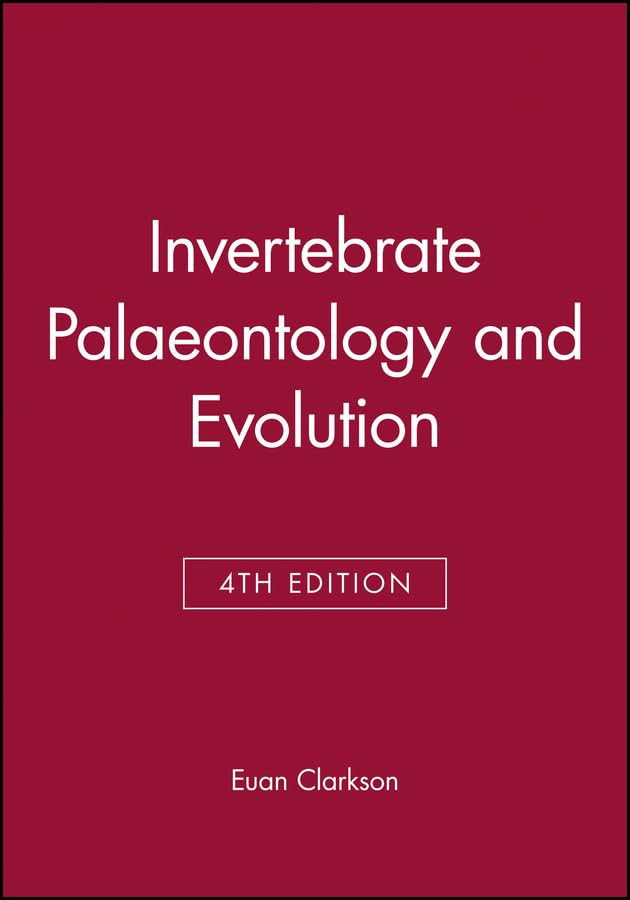 Invertebrate Palaeontology and Evolution Cover