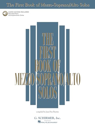 The First Book of Mezzo-Soprano/Alto Solos (Book/CD): Book/CD package (2 CDs) (First Book of Solos) Cover