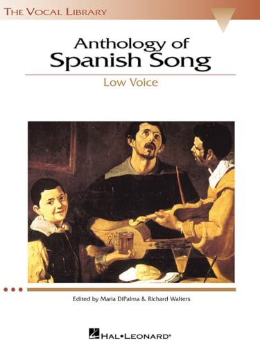 Anthology of Spanish Song - Low Voice (The Vocal Library Series) Cover