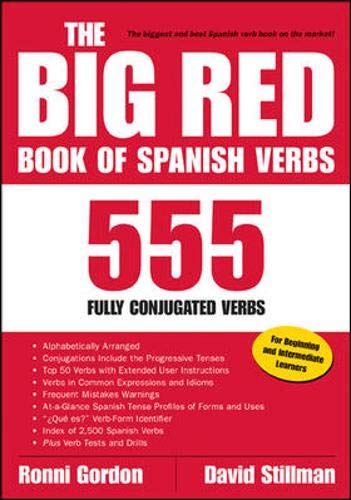 The Big Red Book of Spanish Verbs Cover