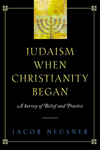 Judaism when Christianity began Cover