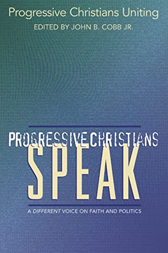 Progressive Christians speak Cover
