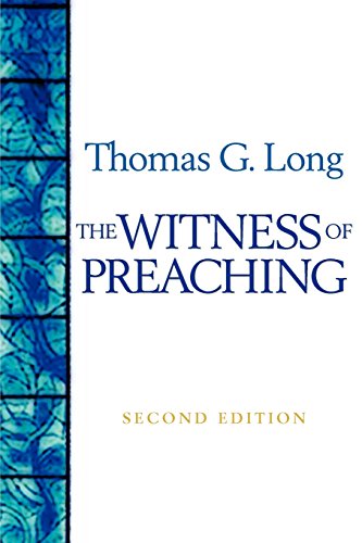 The witness of preaching Cover