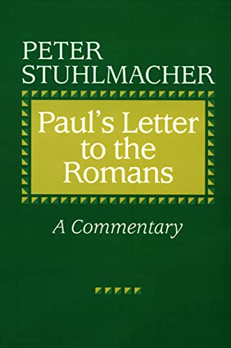 Paul's letter to the Romans Cover