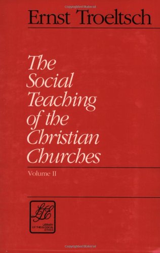 The social teaching of the Christian churches Cover