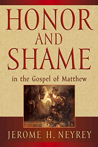 Honor and shame in the Gospel of Matthew Cover