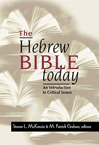 The Hebrew Bible today Cover