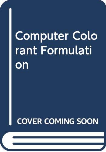Computer colorant formulation Cover
