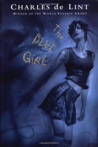 The blue girl Cover