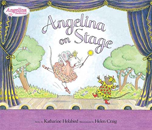 Angelina on Stage (Angelina Ballerina) Cover