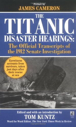 The Titanic disaster hearings Cover