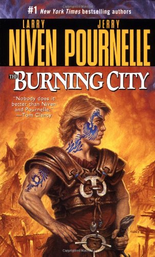 The burning city Cover