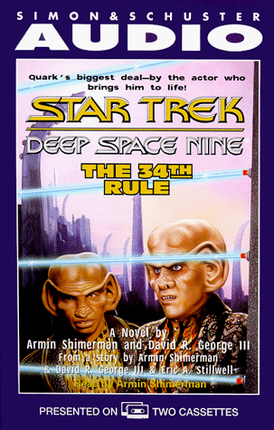 The Star Trek, Deep Space Nine: The 34th Rule Cover