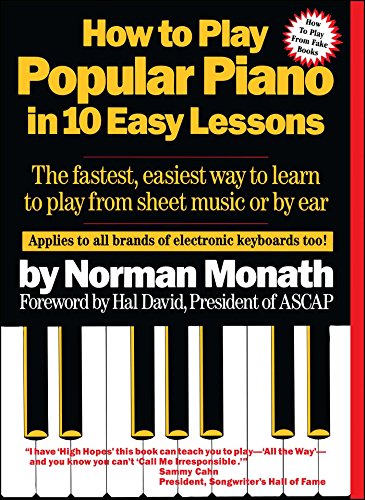 How to play popular piano in 10 easy lessons Cover