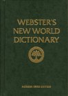 Websters New World Dictionary Cover