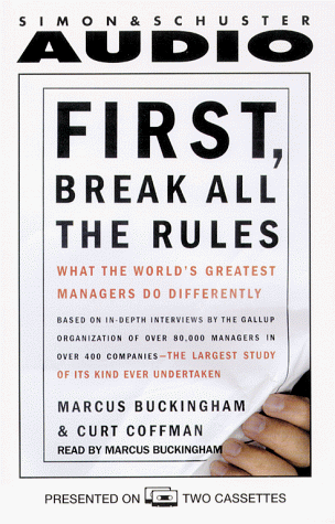 First, Break All the Rules Cover