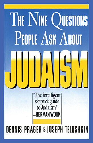 Nine Questions People Ask About Judaism Cover
