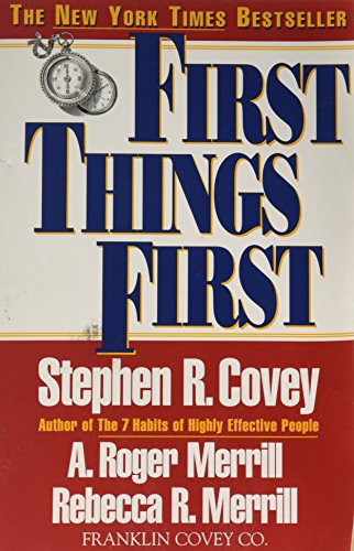 First things first Cover