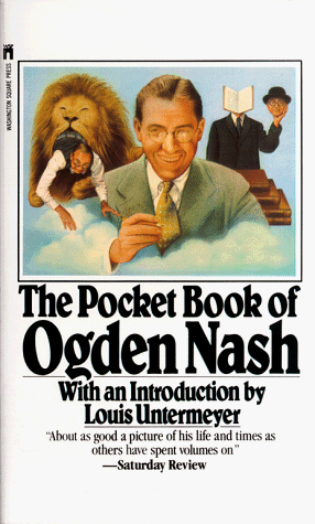 Pocket Book of Ogden Nash Cover