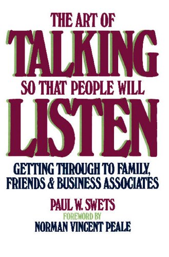 The Art of Talking So That People Will Listen Cover