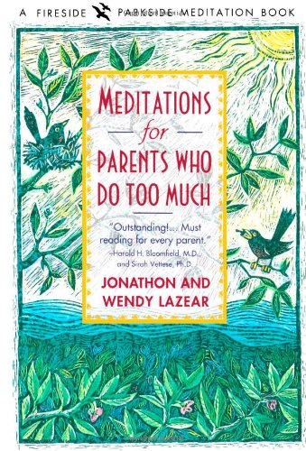 Meditations for parents who do too much Cover