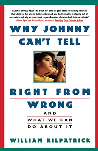 Why Johnny can't tell right from wrong Cover