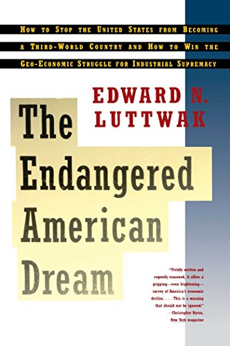 The endangered American dream Cover