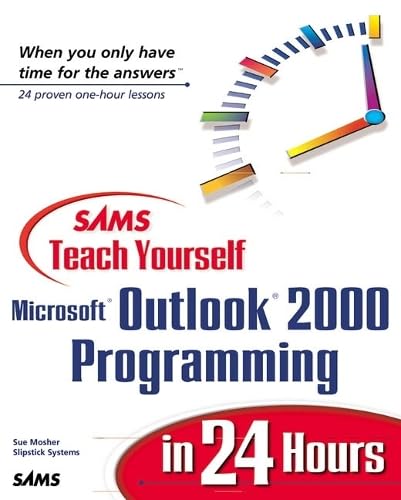 Sams teach yourself Outlook 2000 programming in 24 hours Cover