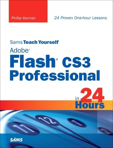 Sams Teach Yourself Adobe Flash CS3 Professional in 24 Hours Cover