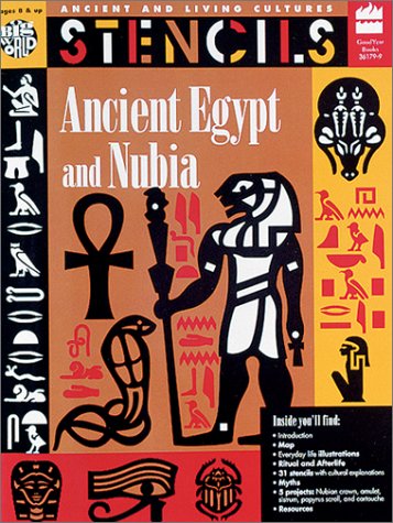 Stencils Ancient Egypt & Nubia (Ancient and Living Cultures : Stencils) Cover