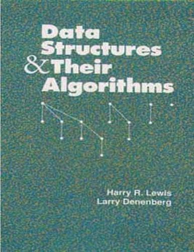 Data structures & their algorithms Cover