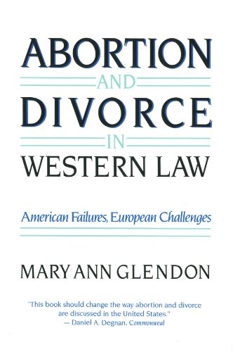 Abortion and divorce in western law Cover