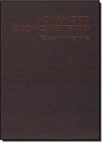 Advanced econometrics Cover